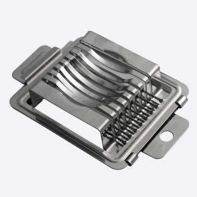 China High Quality Viable Universal Egg Slicer Stainless Steel Egg Slicer Durable Cutter For Hard Boiled Eggs Potatoes Kiwi Tomatoes for sale