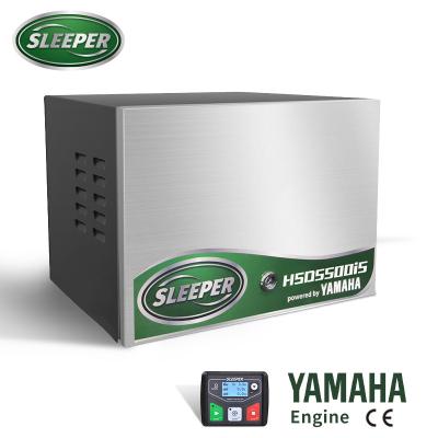 China Super Silence 5/8/10/15/18 KW Gasoline Inverter Diesel Generator For Truck Vehicle RV Van Hsd 5500iS for sale