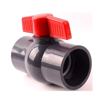 China Free Sample General Manufacturer Provided Cheap Price Easy To Turn Plastic PVC Irrigation Ball Bypass Valve for sale