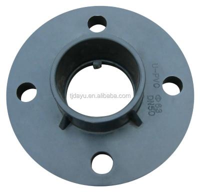 China PVC / UPVC Plastic Integrating Flange DIN Plastic Flange 2