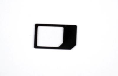 China Regular 3FF To 2FF SIM Card Holder , Plastic ABS Standard Adapter for sale