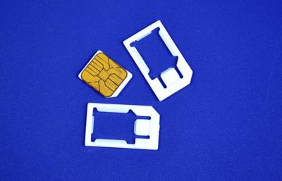 China Plastic Micro SIM Card Adaptor for sale