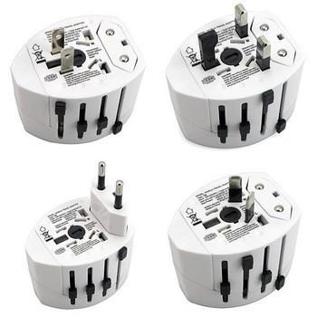 China Populared Universal World Travel power Adapter converter USB Ports wall Charger for sale