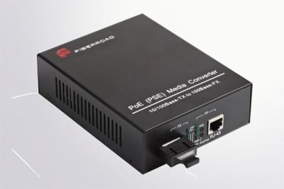 China Multimode Power Over Ethernet PSE Media Converter Over-current protection for sale