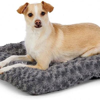 China DOUBLE SIDED AVAILABLE Hot Selling Pet Dog Crate Mat Cat Mat Cooling Blanket, Portable and Washable for Kennel/Sofa/Bed/Floor/Car Seats for sale