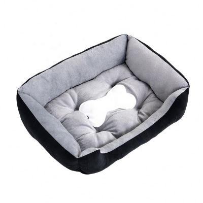 China New Arrival Gray Indoor Living Room Breathable Pet Bed Nest For Small Medium Sleeping Cat Dog Pet Beds for sale