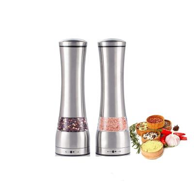 China Direct Wholesale Best Quality Manual Grinder Stainless Steel Salt and Pepper Set from Viable Factory for sale