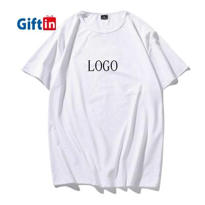 China Hip Hop Summer O-Neck Anti-wrinkle Shoulder Half Sleeve Modal Dropped White Blank T-Shirt Loose Unisex Street Wear for sale