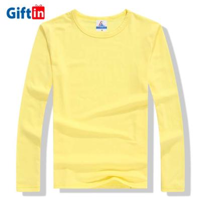 China Anti-Wrinkle Cotton Men's Spring Long Full Sleeve Youth Autumn Sports Household Blank Plain Spring Custom Printing T-Shirt for sale