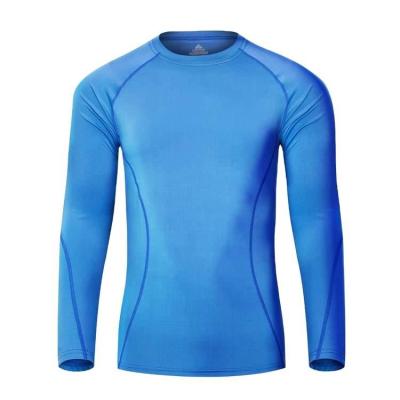 China Men's Fitness Men's Gym Sports Meaning Shirt T-shirts Long Sleeve Anti-Wrinkle Long Sleeve Breathable Workout T-Shirt for sale