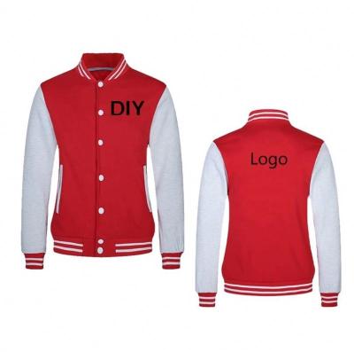 China Sustainable Custom OEM Embroidered Letterman Man Coat Wholesale College Men Varsity Baseball Jackets for sale