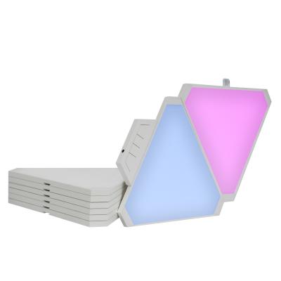 China Modern High Quality Modular LED Lamp App Bluetooth Wall Panels Smart Light for sale