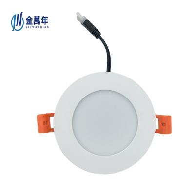 China Modern Indoor Rohs Tuya Anti Glare Cob Recessed Ceiling CCT Rgbw Smart Wifi BT Trimless Led Light Downlights for sale