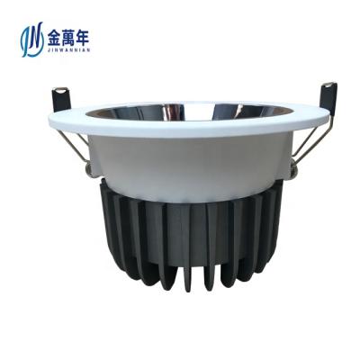 China Modern High Lumi Luxury Aluminum Profiles 2000 Flush Lamp Recessed Ceiling Trimless Spikes Led Downlight for sale