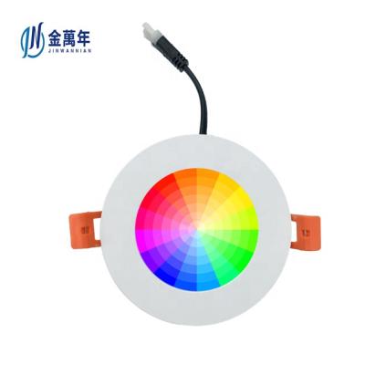 China Modern Wifi tuya smart voice control Alexa Echo Homekit RGB and TDC Downlight for sale