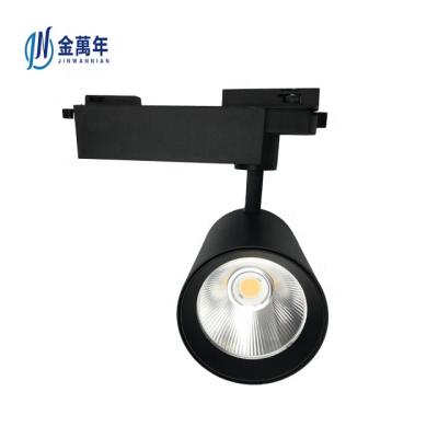 China 2021 New Modern Black Modern Design 15W LED Adjustable Aluminum COB Track Light, Smart APP wifi Ceiling Light COB Track Light for sale