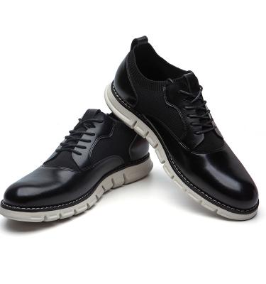 China Men Stylish Shoes Salmon Oxfords Casual Dress Sneaker Anti-slippery Shoes for sale