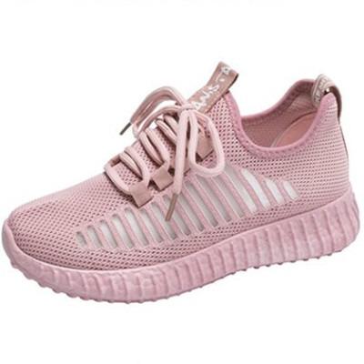 China Mesh Breathable Non Slip Walking Rubber Women's Tennis Shoes Fashion Running Casual Lightweight Sports Sneakers for sale