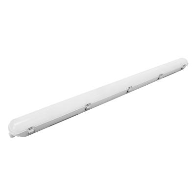 China Warehouse IP65 IK08 0.6m 18W dimming warehouse triproof led batten light with sensor for sale