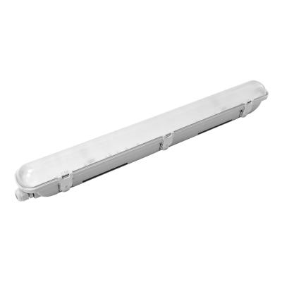 China Warehouse Ningbo factory LED triproof IP65 linear light lamp with microwave sensor for sale