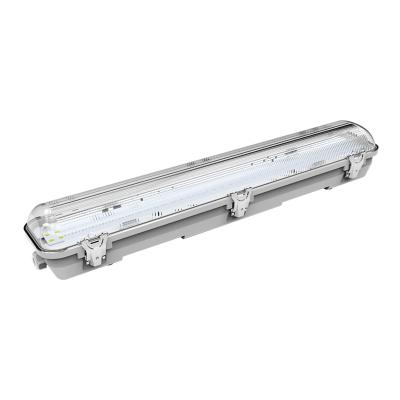 China Warehouse Farms, Ships, Chemical Labs, Cold Storage 5-YearWarranty Dimmable Tri-Proof Sensor Batten Light Fixture, Led Waterproof Light for sale