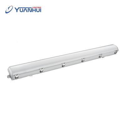 China Waterproof IP66 Ik10 LED Warehouse Lamp Tri Linear Fixture Proof Polycarbonate Housing LED Light for sale