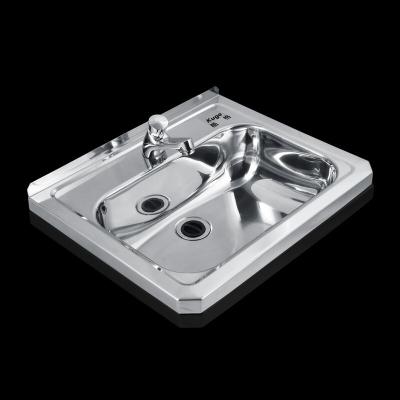 China Chuang modern xing hand basin price bathroom sink stainless steel washbasin for sale