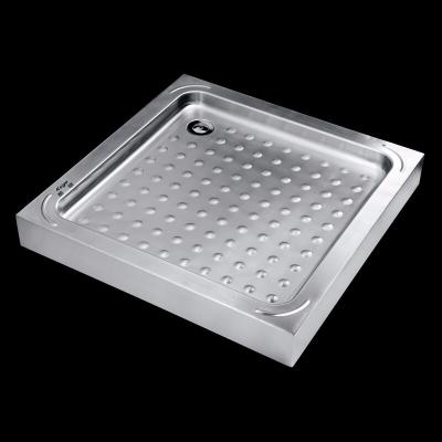 China Modern Cheap Price Bathroom Shower Tray Durable Stainless Steel Shower Tray 70x70 for sale