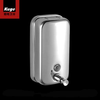 China Foam Soap Dispenser Stainless Steel Wall Mount Liquid Soap Dispensers For Location Public Use for sale