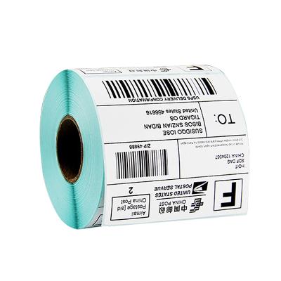 China Waterproof Reliable Quality Strong Stickness Adhesive Label Sticker Waterproof Thermal Roll for sale