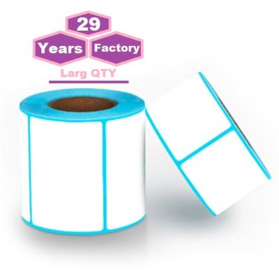 China Factory Quality Low Price 80mm Thermal Premium Label Sticker Waterproof Self Adhesive Paper Roll for sale