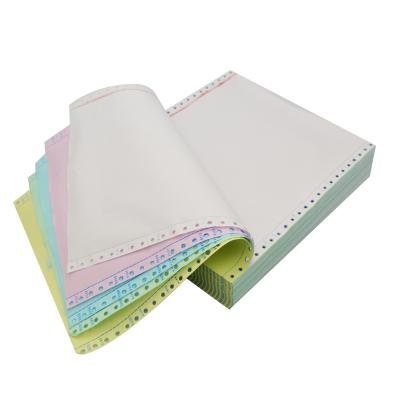 China Original APP Paper Wholesale 3 Ply Continuous Dot Matrix Paper Carbonless Printing for sale