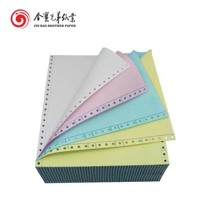 China 100% Virgin Wood Pulp Specialized Suppliers Carbonless Paper Manufacturer Computer Continuous NCR Paper for sale