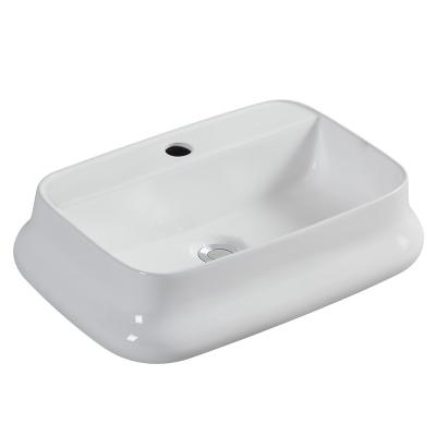 China HY8053 Chaozhou Modern Design Wash Easy Clean Hand Art Basin For Cabinet Bathroom Vanity for sale