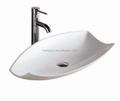 China HY-5102 Modern China Art Decorative Wash Ceramic Basin for sale