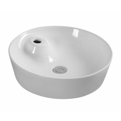 China HY8004 Korea high quality easy clean design style single hand washbasin for hotel bathroom for sale