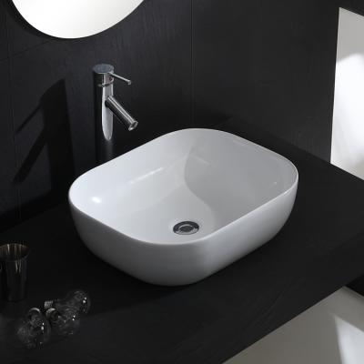 China HY-8018A Easy Clean American Standard Bathroom Sanitary Ware Set Deep Basin Sink for sale