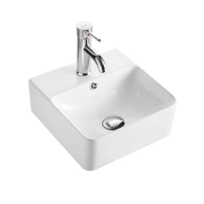 China HY8145 Single Faucet Wall Hung / Countertop Small Modern Bathroom Sink New Design for sale