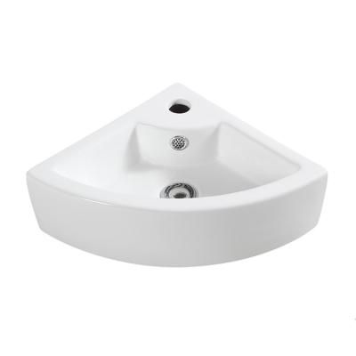 China HY-3072 Small Bathroom Basin Corner Sink Easy Clean for sale