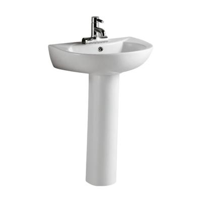 China Modern Sanitary Ware HY303 Pedestal Bathroom Sinks for sale