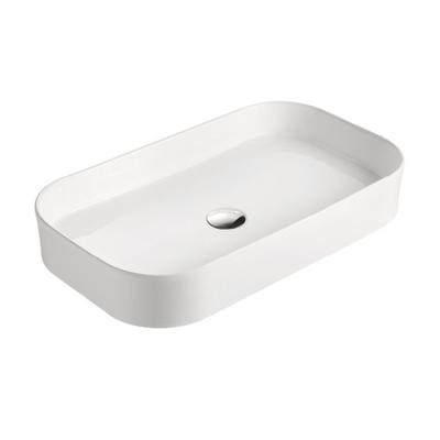 China EUROPEAN HY8064-65 Ceramic Sanitary Ware Hand Wash Basin With Factory Supply for sale