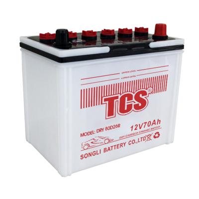 China Factory direct sale competitive price Dry80D26R Jis car engine start cheap car battery for taxis for sale