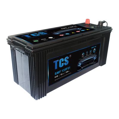 China Car Engine Start Factory Direct Sale Competitive Price 135F51 (N120) 98Ah Jis Truck Battery For Large Trucks for sale