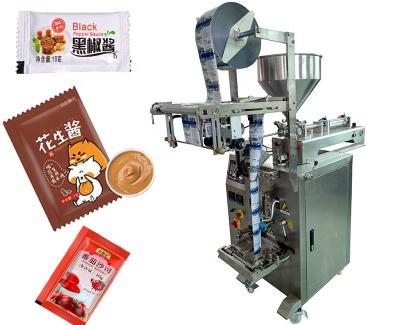 China Automatic Mini Food Spice Tomato Sauce Peanut Butter Packing Machine for sale