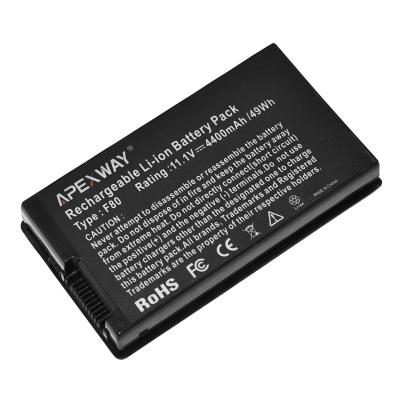 China 11.1V LAPTOP Laptop Battery A32-F80 For Asus F80 F80A F80H X61GX F83T X85 F83VF F83V A8 A8000 F8 N80 N81 X80 Z99 Serie 6 Cell for sale