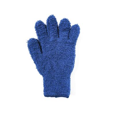 China Glass Gloves Sanitary Car Wash Shutter Household Dust Cleaning Gloves, Microfiber Dusting Glove Customized Size for sale