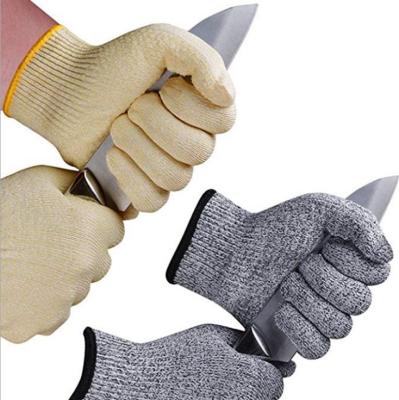 China Aramid 1414 Anti-cut Fire and Cut Boiler Resistant High Temperature Gloves Insulation Flexible Flame Retardant Gloves for sale