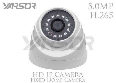 China Indoor Dome IP Camera 3.6mm Fixed SMT LED 1944P Night Vision Surveillance Cameras for sale