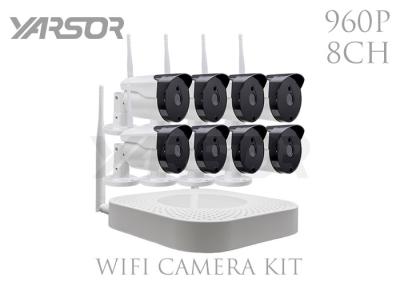 China 960p HD 8CH NVR Kit Waterproof 8 Channel Security Camera System For Villa for sale