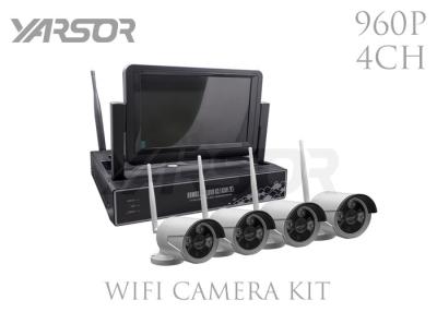 China Equipo de la cámara del sistema 1.3MP NVR Wifi de la cámara de seguridad del canal de Onvif 4 para 4 cámaras en venta